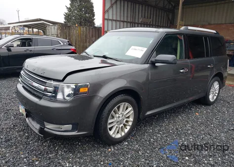 2019 Ford Flex Sel из США, поврежденный, VIN 2FMGK5C80KBA12007